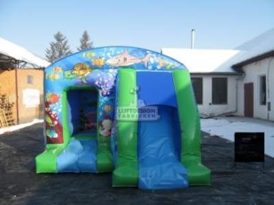 Hoppeslott med sklie Festen LDF 2028 PA