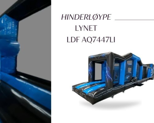 Hoppeslott - hinderløype - Lynet LDF 7447LI 1