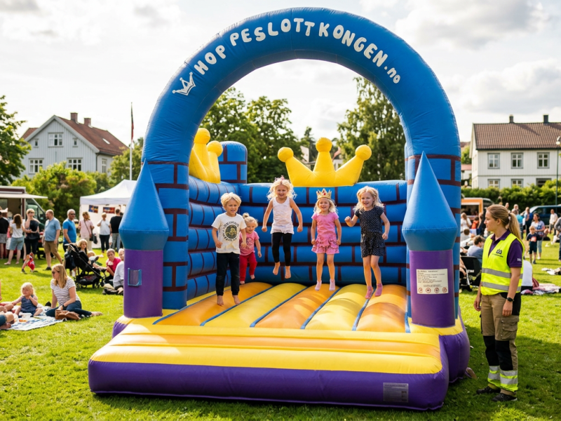 Må jeg ha tillatelse for å bruke hoppeslott 2