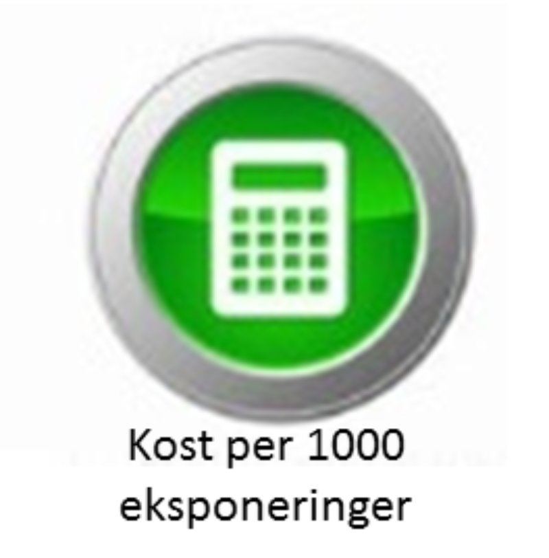 Kostnad per 1000 eksponering
