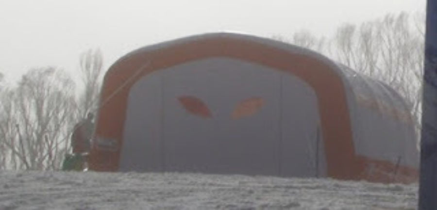 Inflatable tent 2